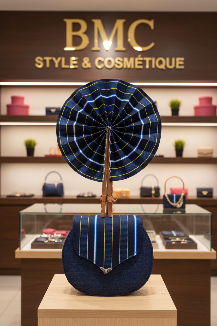 Sac avec éventail